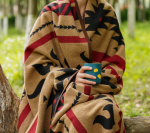 Warm, Machine-Washable Merino Wool Outdoor Throw - Image 2