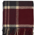 All-Wool Camping Throw With Finished Edges (All-Season)
