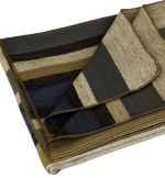 Lightweight Knit Travel Throw With Soft Tassels - Image 2