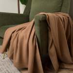 Geometric Pattern Wool Throw For Sofa Or Bed