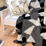 Lightweight Farmhouse-Style Buffalo Check Throw