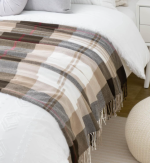 Comfortable Cotton Herringbone Sofa Throw (All-Season) - Image 2