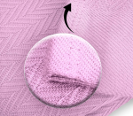 Soft, Warm Striped Microfiber Throw - Image 2