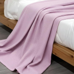 Soft, Warm Striped Microfiber Throw