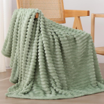 Thickened Plaid Fleece Winter Throw