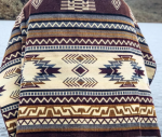 Alpaca Wool Throw With Aztec-Inspired Woven Pattern - Image 2