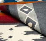 Oversized Reversible Handmade Alpaca Wool Throw - Image 2