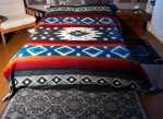 Oversized Reversible Handmade Alpaca Wool Throw