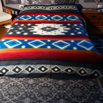 Oversized Reversible Handmade Alpaca Wool Throw